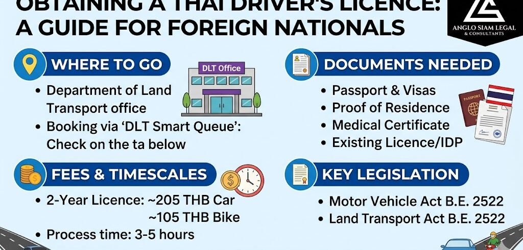how to get a drivers license in thailand